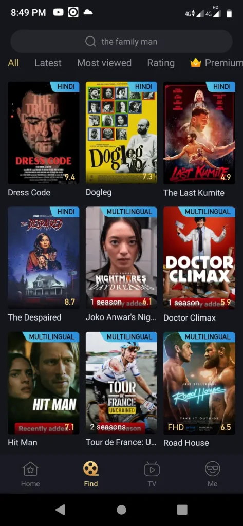 flixfox app movie